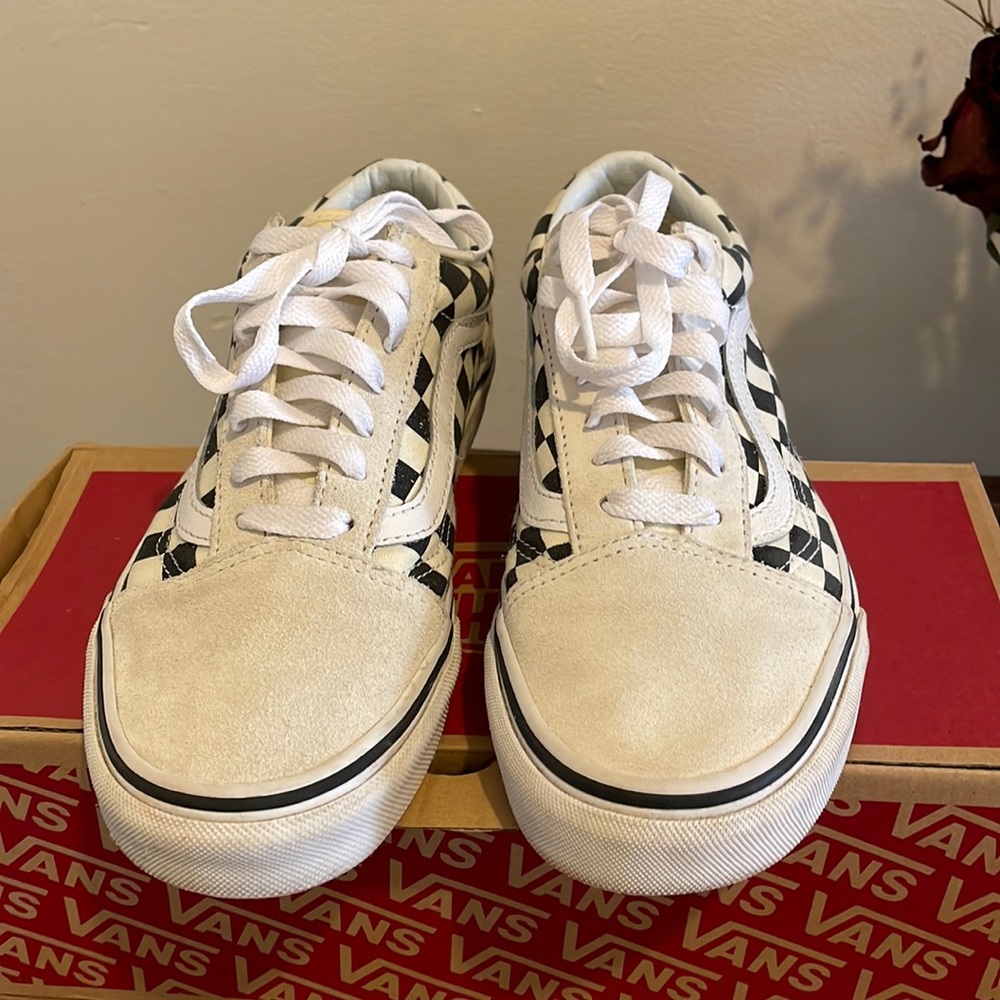 Checkerboard  VANS WHT/BLK